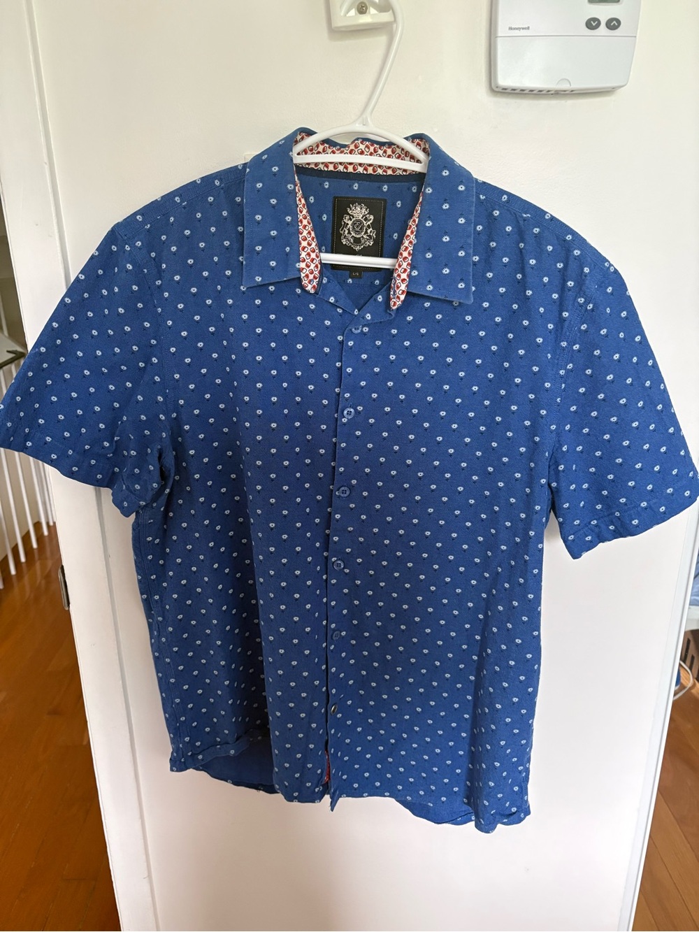 🎉 3/$10 - English Laundry Blue Short-Sleeve Button-Down Shirt